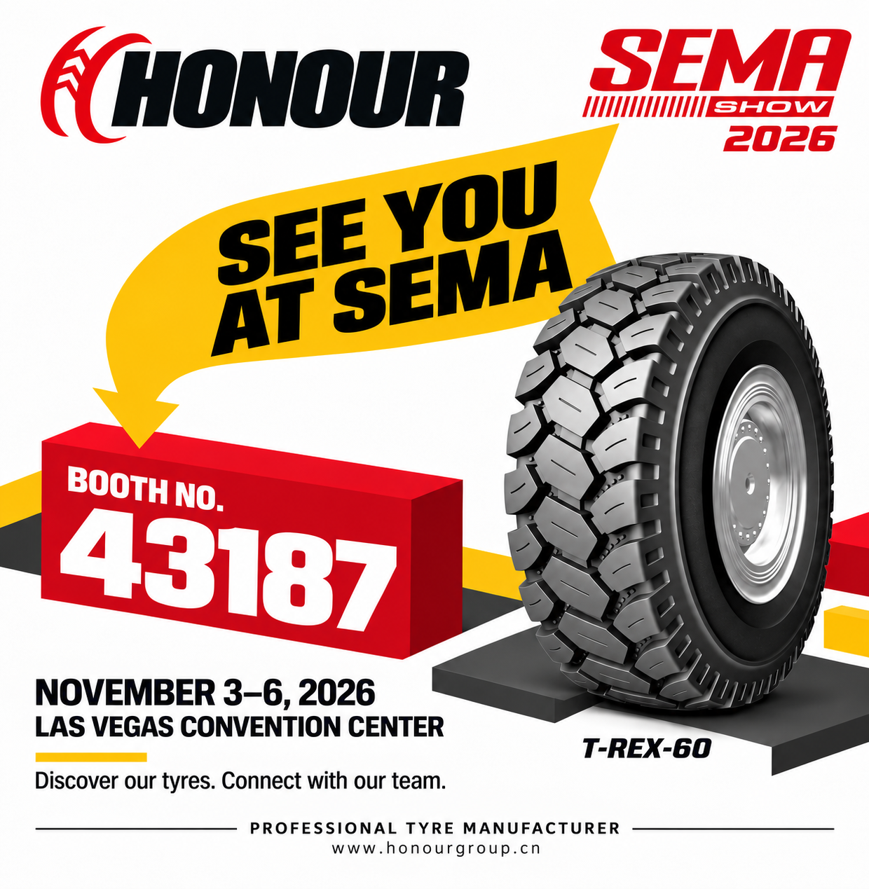 ¡Únase a nosotros en el SEMA Show 2026!